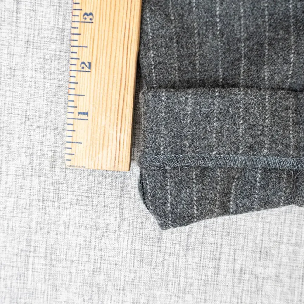 Brooks Brothers Black Fleece x Thom Browne Suit Gray Pinstripe wool tweed BB4